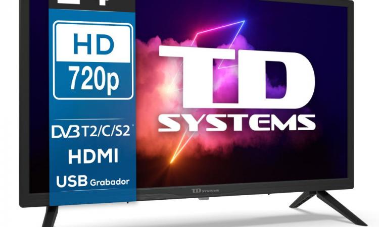 Televisor 24" Led HD TD Systems K24DLX14H