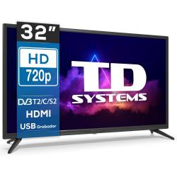 Televisor 32" Led HD TD Systems K32DLX14H